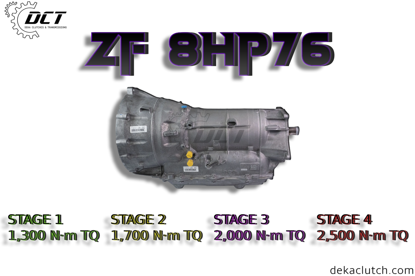 BMW ZF 8HP76 Transmission Upgrade