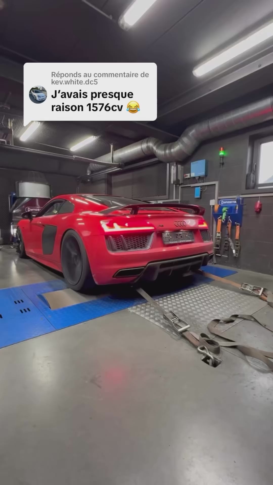 Built Audi R8 with Performance Transmission